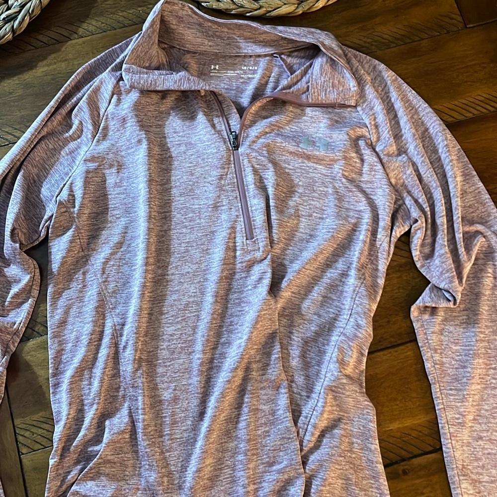 UA 1/4 zip long sleeve